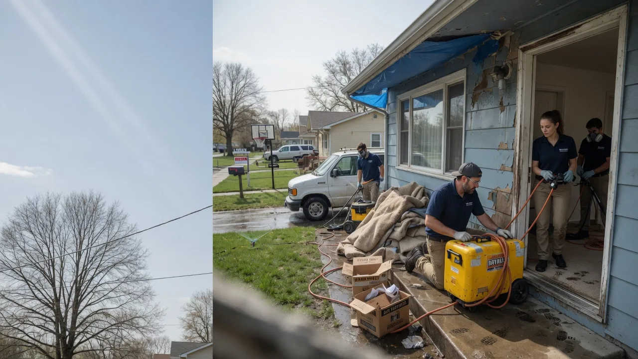 Basement Flood Cleanup in Augusta, WI near me